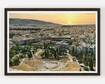 Theater of Dionysus / Acropolis of Athens / Athens, Greece /  ἄκρον πόλις / Photography Print