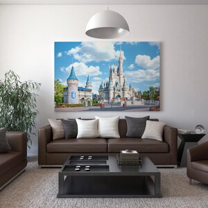 Disney World Photography Print Florida Landscape Magic Kingdom Building Fine Art Photo Print Wall Decor Cinderella Castle. image 3