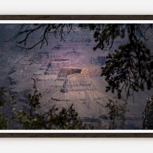 Grand Canyon Peaks, Arizona Fine Art Photo Print Photography Wall Decor. image 1