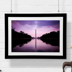 Washington Monument Silhouette Washington, DC. image 8