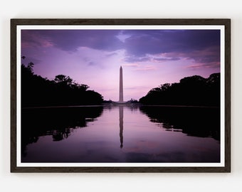 Washington Monument Silhouette | Washington, DC.