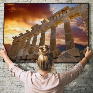 Acropolis of Athens Sunset / Athens, Greece / ἄκρον πόλις / Photography Print image 3