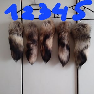 Real raccoon tails keychains Raccoon tails Natural raccoon keychains tails Decoration for backpack motorcycle Christmas gift for Him Gift