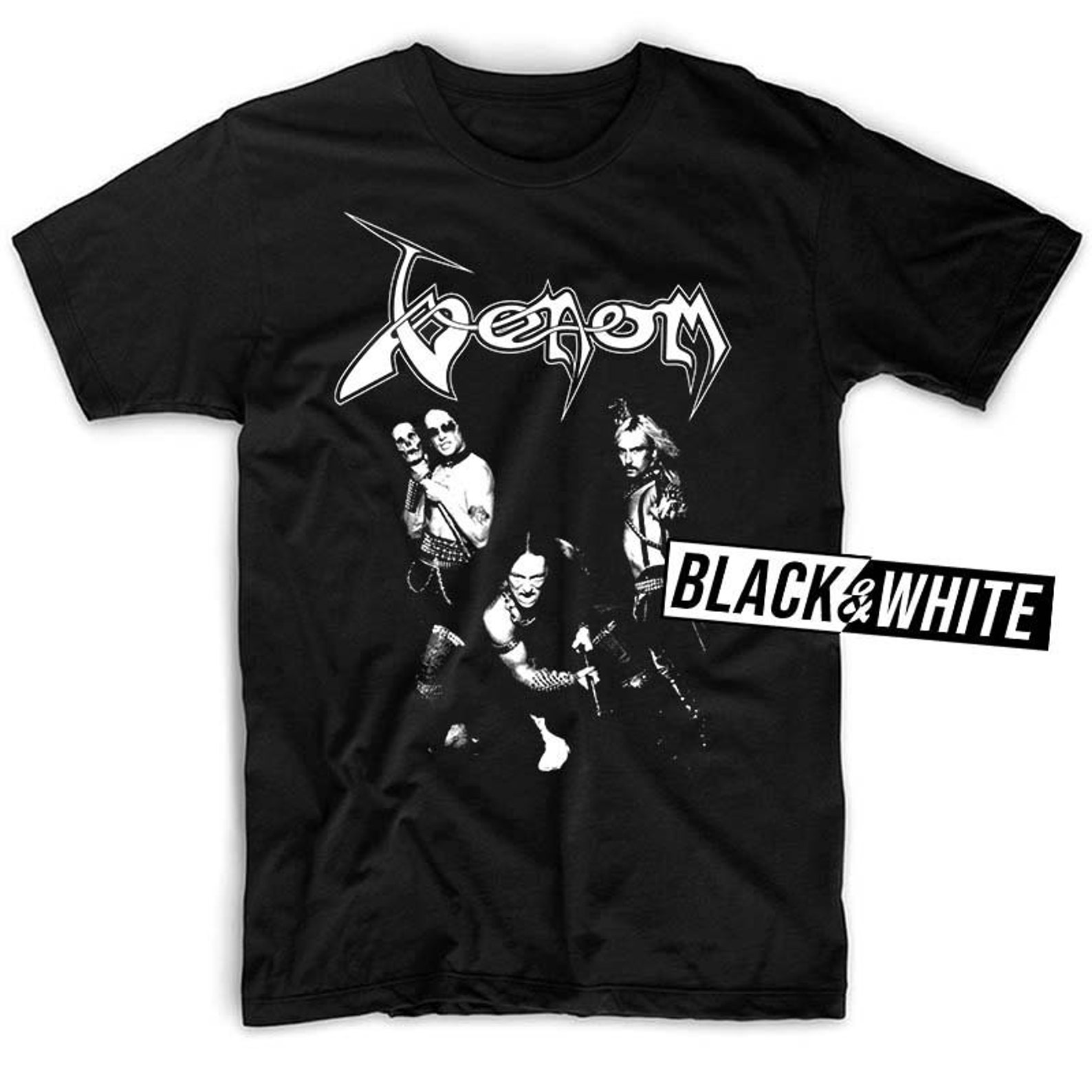 Venom band V1 poster album cover heavy metal hard rock T Shirt Etsy