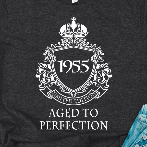 1955 Aged To Perfection SVG 65th Birthday svg 65th Bday Png Vintage Birthday Gift Idea 65 Years Bday PNG Drinking Lover Born in 1955