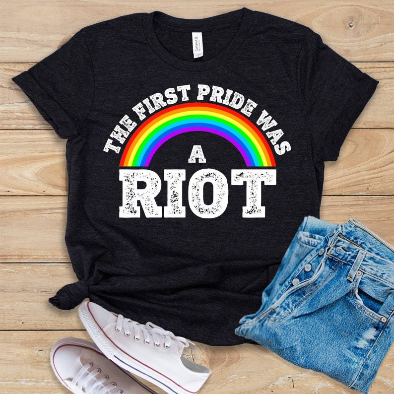 The First Pride Was A Riot Svg Lgbt Png Gay Pride Print File Etsy