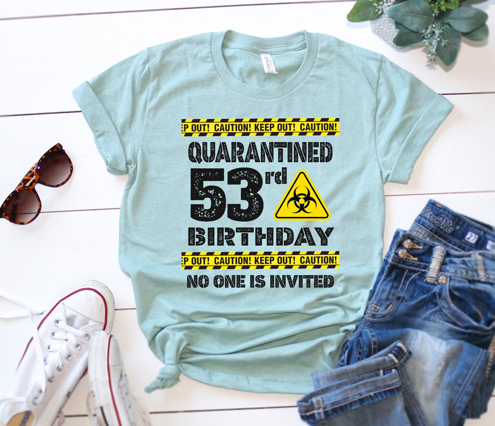 Download Quarantine Birthday svg 53rd Birthday Quarantined Svg No One | Etsy
