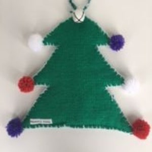 Knitted Christmas Tree- knitting pattern