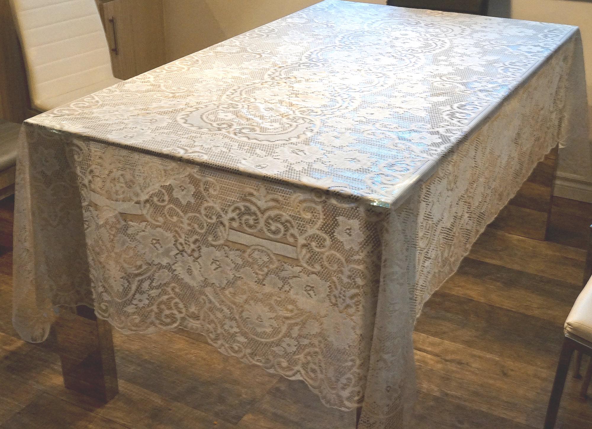 Quaker lace tablecloth - Etsy 日本