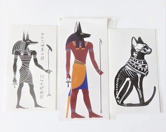 tijdelijke kortstondige tattoo, Egypte, Egyptische goden