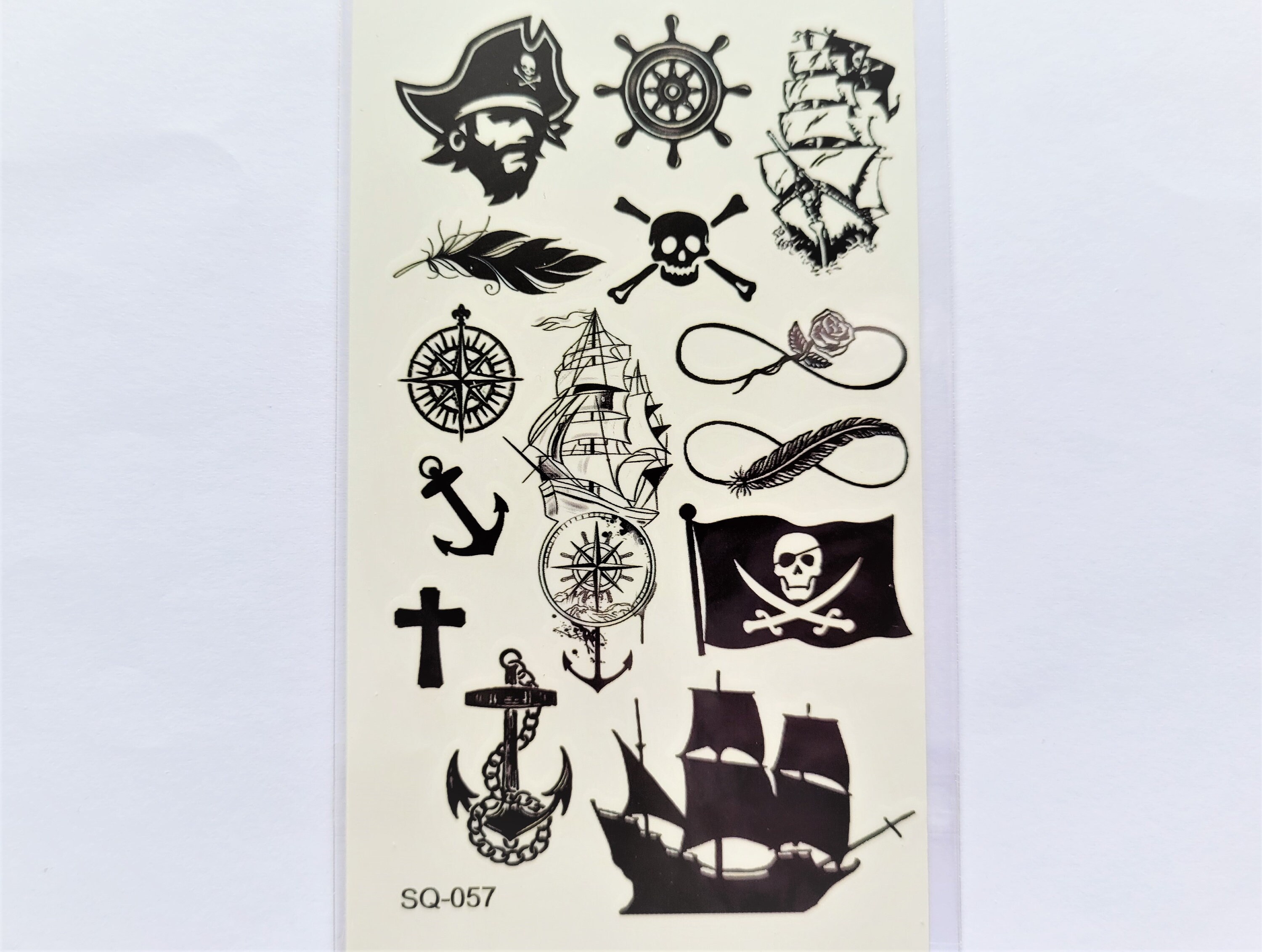 Pirate Temporary Tattoos By Spirit Halloween
