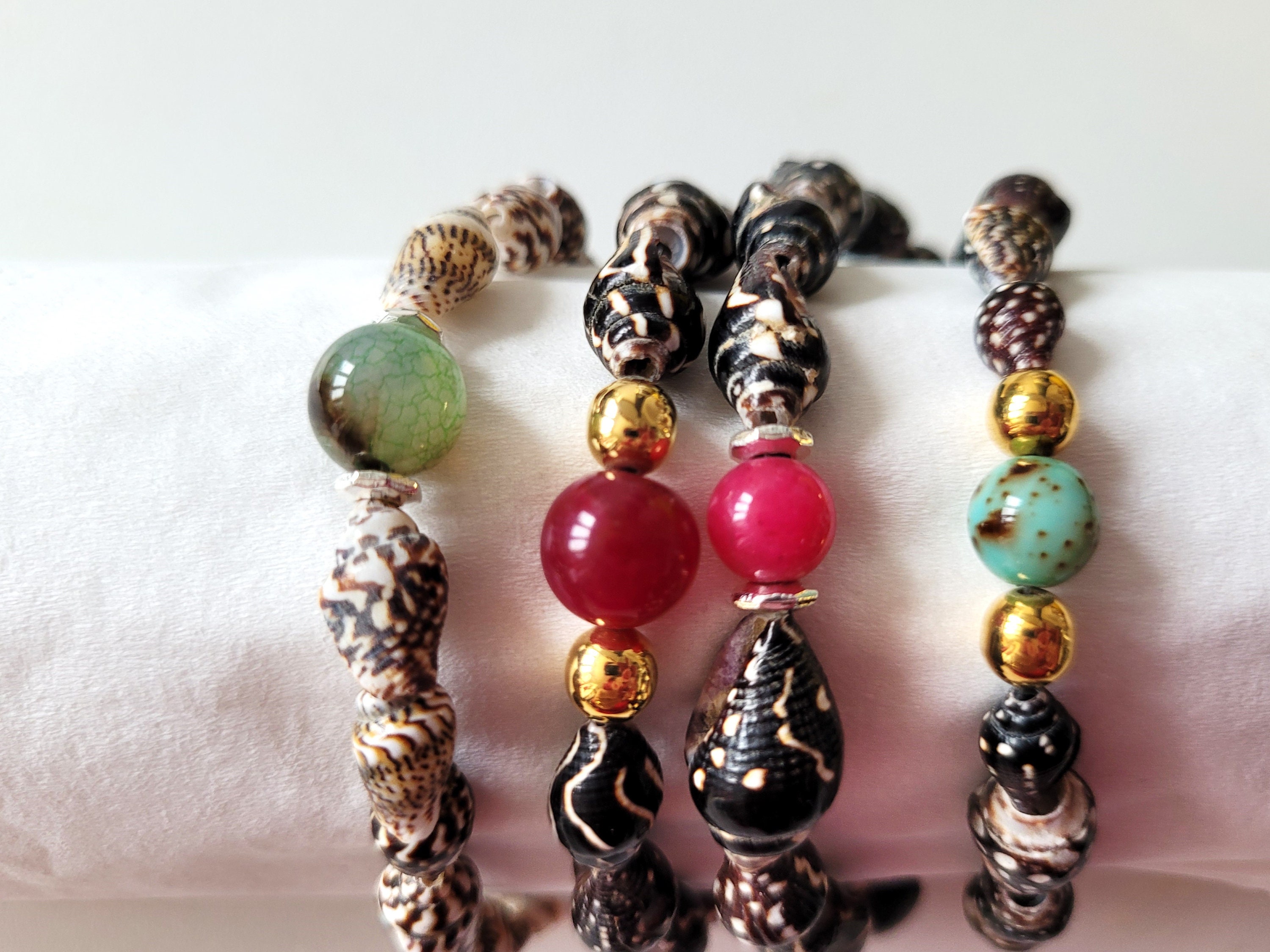 Bracelet De Cheville Réglable En Perles Dorées - Pour Femmes Et Filles, Idéal Plage Et été
