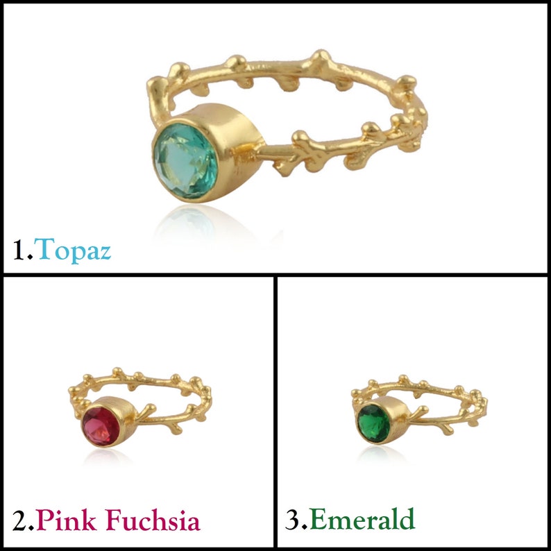 Emerald 1452 Gold Plated Jewelry Fashionable Women /& Girls Gift Rings. Topaz Wholesale Rings Gift Jewelry Pink Fuchsia Gemstone Rings
