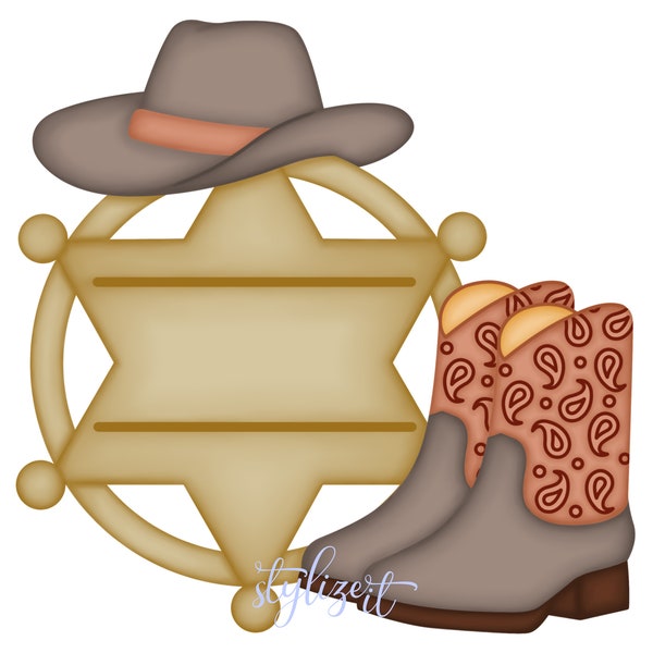 Kids Western PNG | Cowboy Boots Hat PNG | Country PNG | Sublimation Designs Downloads