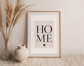 Home Print, Hallway Print, Living Room Prints, Neutral Bedroom Print, Quote Print, Family Print, Beige Home Print, Lounge Prints, Wall Art