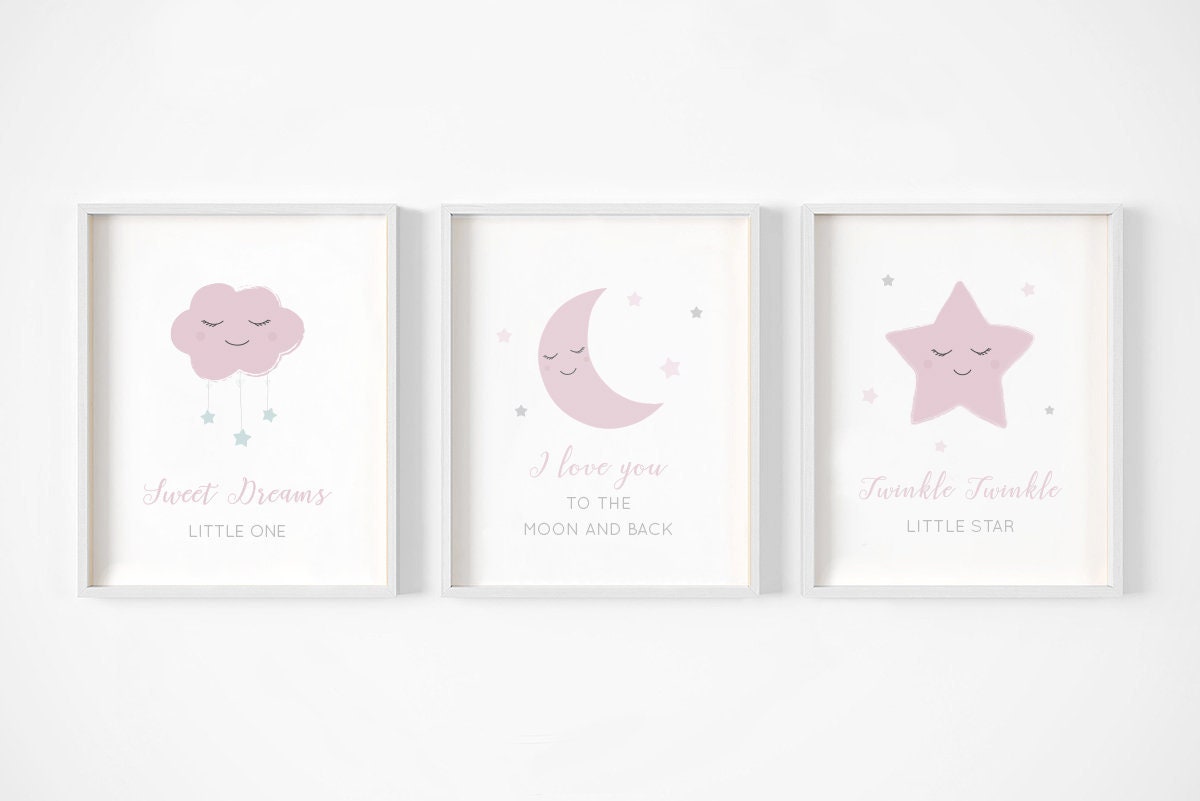 Twinkle Twinkle Little Star Print, Baby Boy Print, Nursery Prints ...
