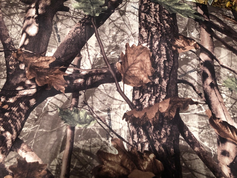 TRUE TIMBER DS1 brown Camo camouflage 100% Polyester Fabric 1 | Etsy