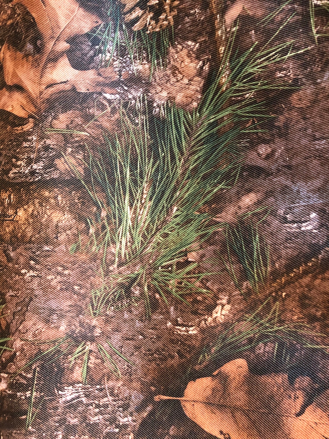 PINE and PINE NEEDLES Camo Camouflage 100 Polyester Fabric 1 Etsy India