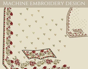 Early Regency Waistcoat For Machine Embroidery. Historical Designs. Menswear.