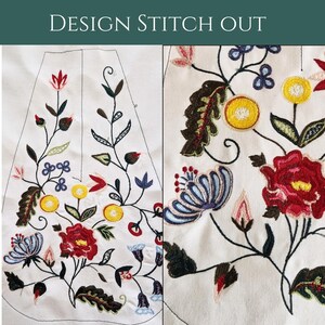 18th Century Pockets for Machine Embroidery. Historical Accessories for Reenacting and LARP image 2