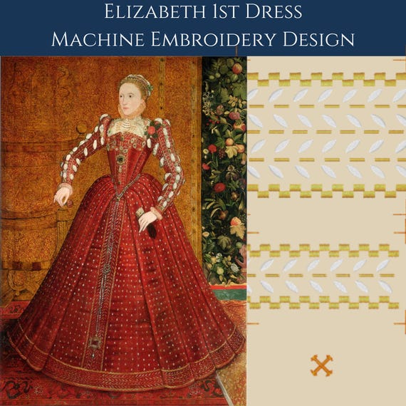 open lace back dress The Royal Diaries: Elizabeth I Red Rose of the House of Tudor- England –  Spectre Books main image 1