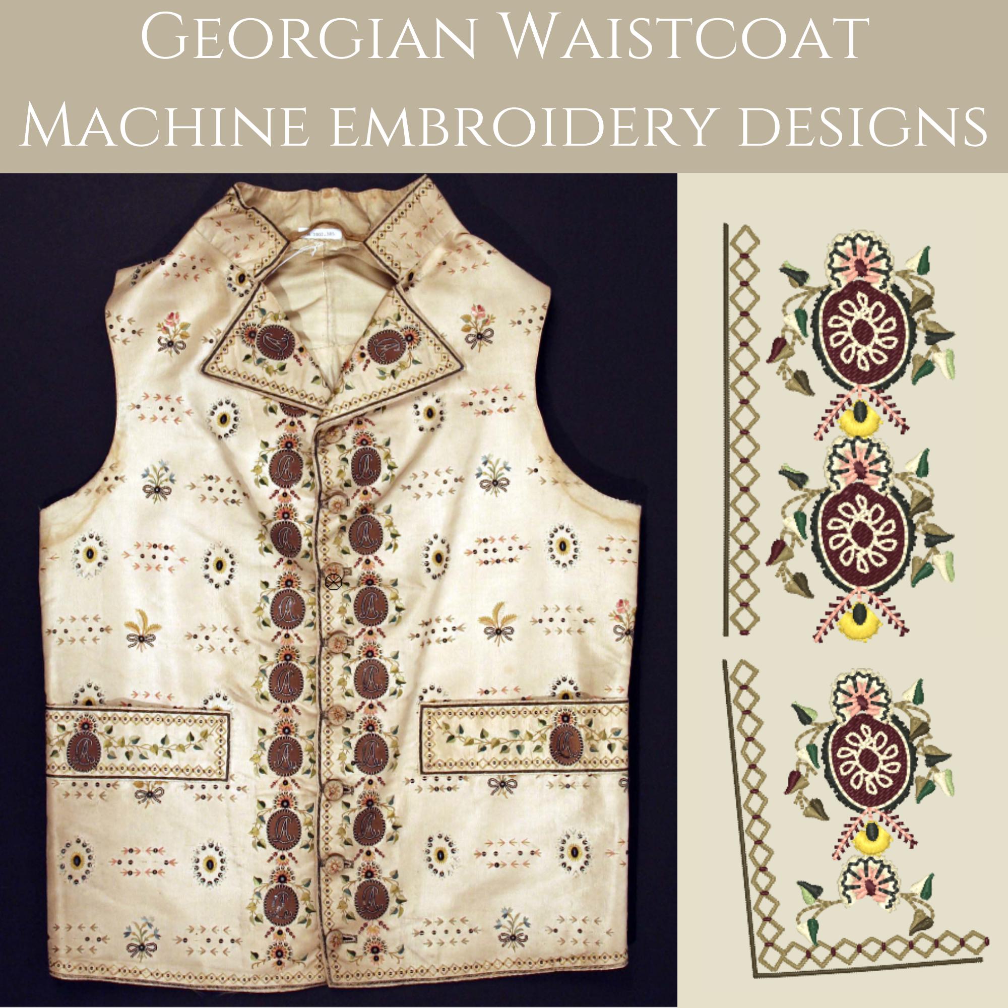 Embroidered Regency Waistcoats