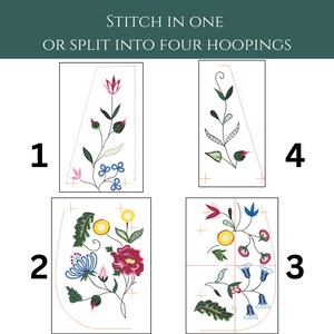 18th Century Pockets for Machine Embroidery. Historical Accessories for Reenacting and LARP image 3