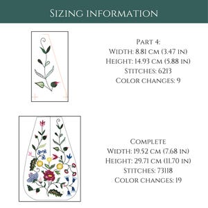 18th Century Pockets for Machine Embroidery. Historical Accessories for Reenacting and LARP image 5
