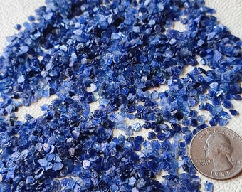 Natural Blue Sapphire Slices Raw Small Size 10Cts From Lot 55to60Pcs Slices Rough Blue Sapphire Royal Blue Sapphire Burma Origin Raw B1