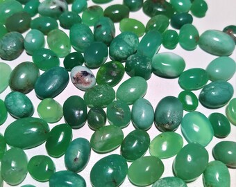 100ct /7pcs Natural Green Emerald Faceted Loose Gemstones Wholesale Lot 