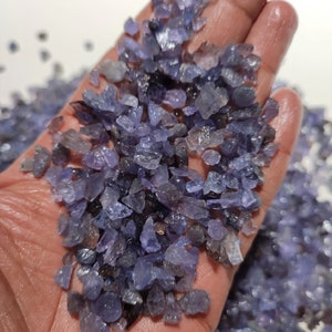 100Cts From Lot Tanzanite Small Natural Shape Raw Natural Tanzanite Gemstone For Jewelry Tanzanite Rough Wholesale Tanzanite Cabochon T1