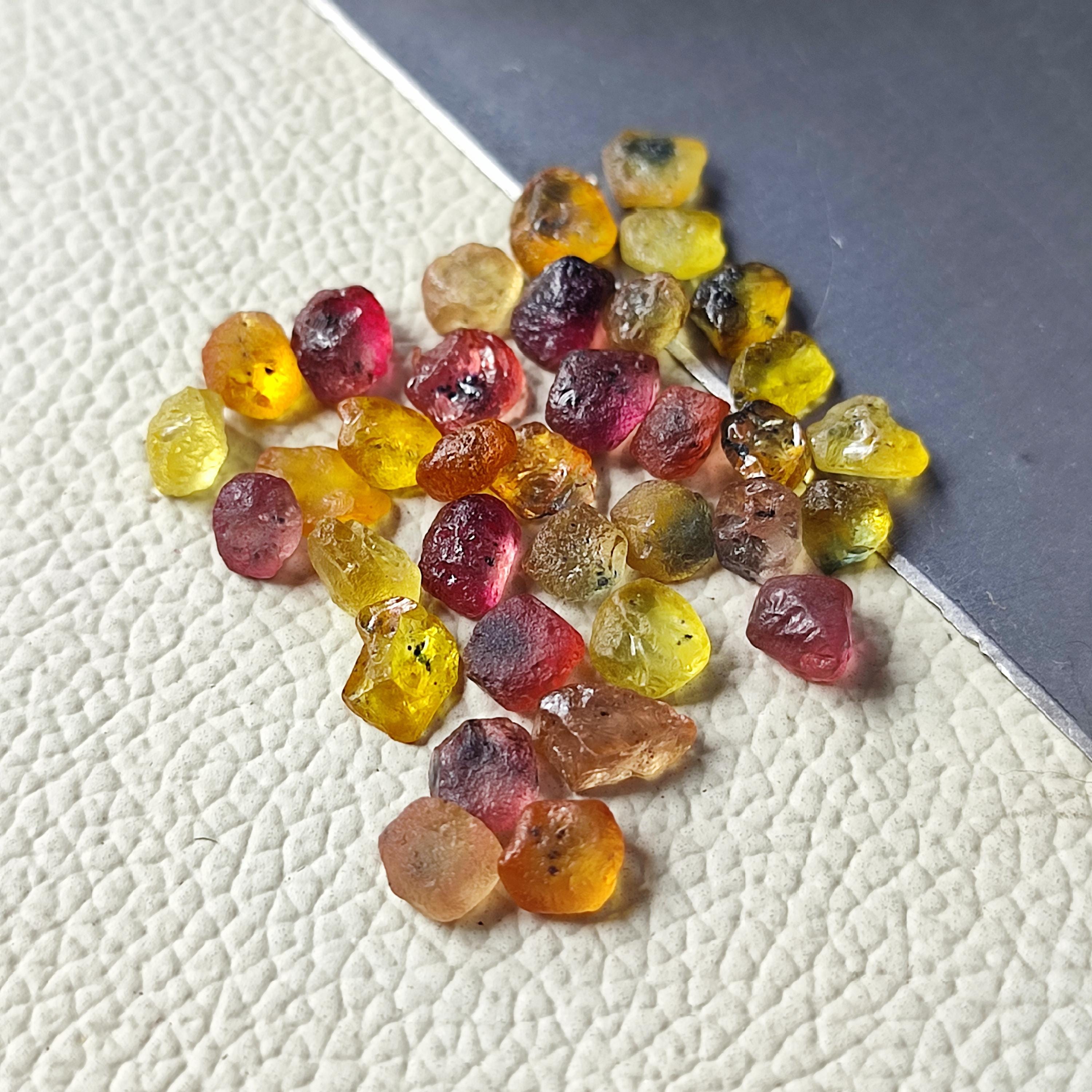 Saphir Brut Pourpre De Tanzanie – 3,69 Carats – Non Chauffé