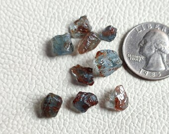 Fresh Natural Moss Aquamarine Rough Gemstone Lot, Aquamarine For Making Jewelry, Loose Moss Aquamarine, March Birthstone A8