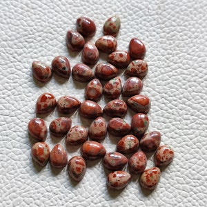 5Pcs From Lot Natural Astrolite Gemstone Cabochon For Making Jewelry Same Size & Shape Pear Astrolite Gemstone Smooth Polished Astrolite A1