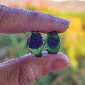 2Pcs Rare Beautiful Watermelon Ruby 100% Natural Earth Mined Ruby Rough Slice Natural Shape Ruby Raw For Making Jewelry Corundum Group