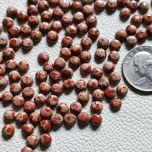 5Pcs From Lot Natural Astrolite Gemstone Cabochon For Making Jewelry Same Size & Shape Round Astrolite Gemstone Smooth Polished Astrolite A3