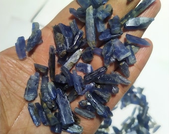 Top Schone Stukken Variatie Lijst Van Hetzelfde Lot Kyaniet Blauw Mooie Groothandel Kyaniet Ruw Los Ruw Van Kyaniet Natuurlijke Vorm Kyaniet A12