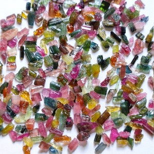 Rare 100Cts Beautiful Tourmaline Raw Natural Earth Mined Tourmaline Rough For Jewelry Dark Beautiful Colour Natural Tourmaline Rough A1