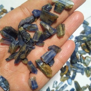 Variation Listing Of Same Lot Kyanite Blue Beautiful Wholesale Kyanite Raw Loose Rough Of Kyanite Natural Shape Kyanite