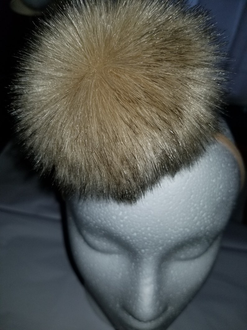 one size fits most!!! green headband pompoms bows on nylon headbands brown headband Pompoms!! Blue headband singles doubles