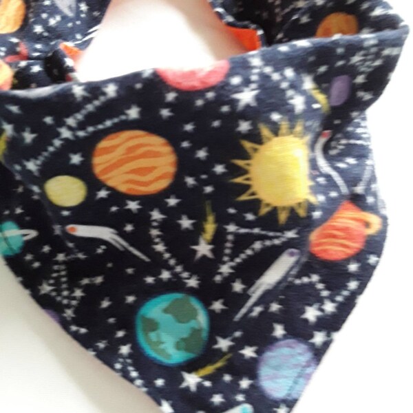 Baby Bib with Snap - Galaxy main image 0