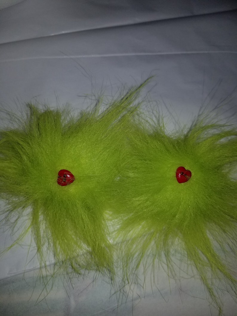 one size fits most!!! green headband pompoms bows on nylon headbands brown headband Pompoms!! Blue headband singles doubles