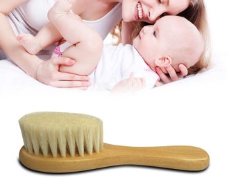 Brosse A Cheveux Bebe Etsy