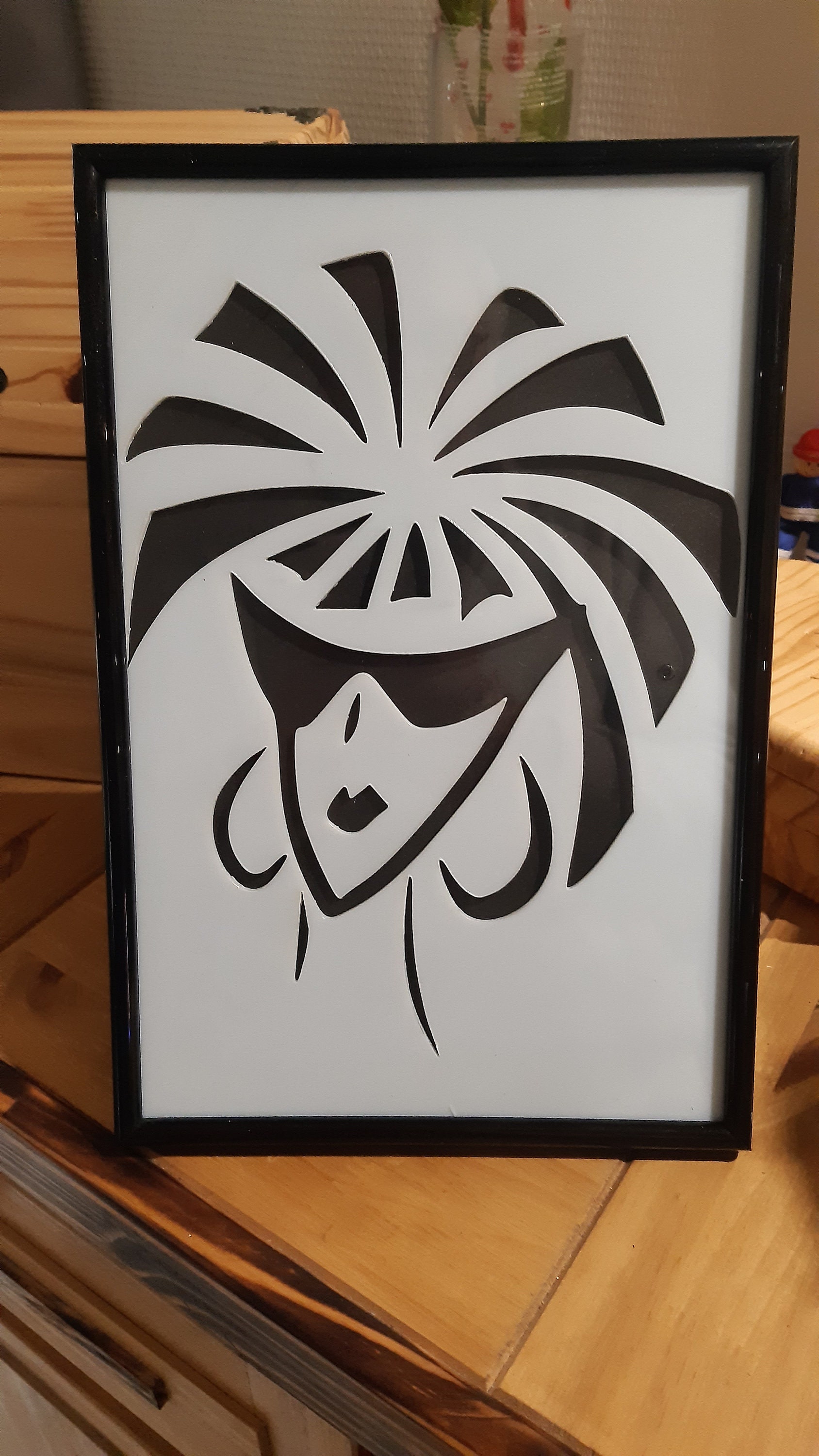 Décoration Cadre Mural ou à Poser Personnalisé Fait Main.