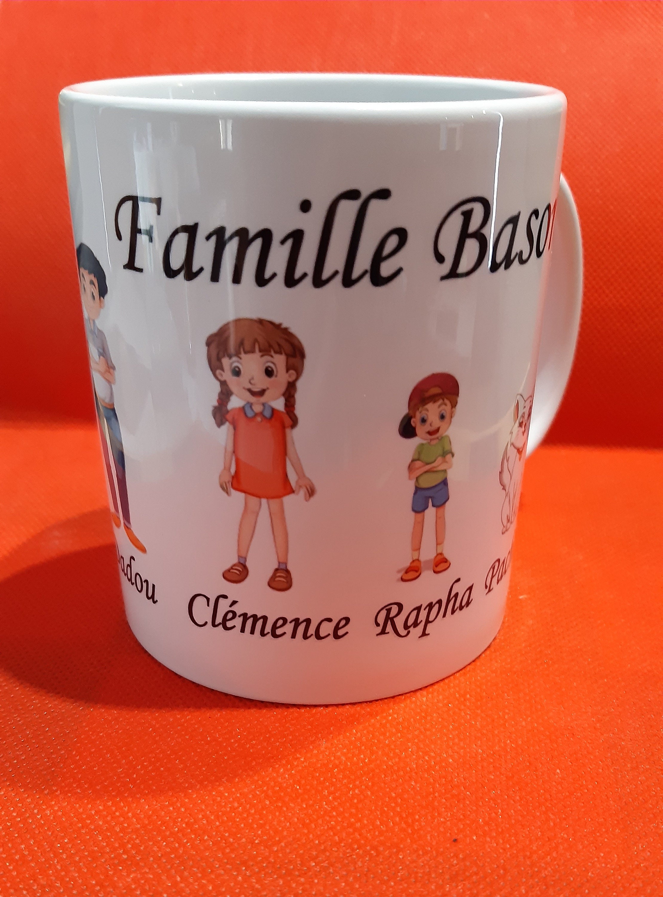 Mug Personnalisé Ma Petite Famille.