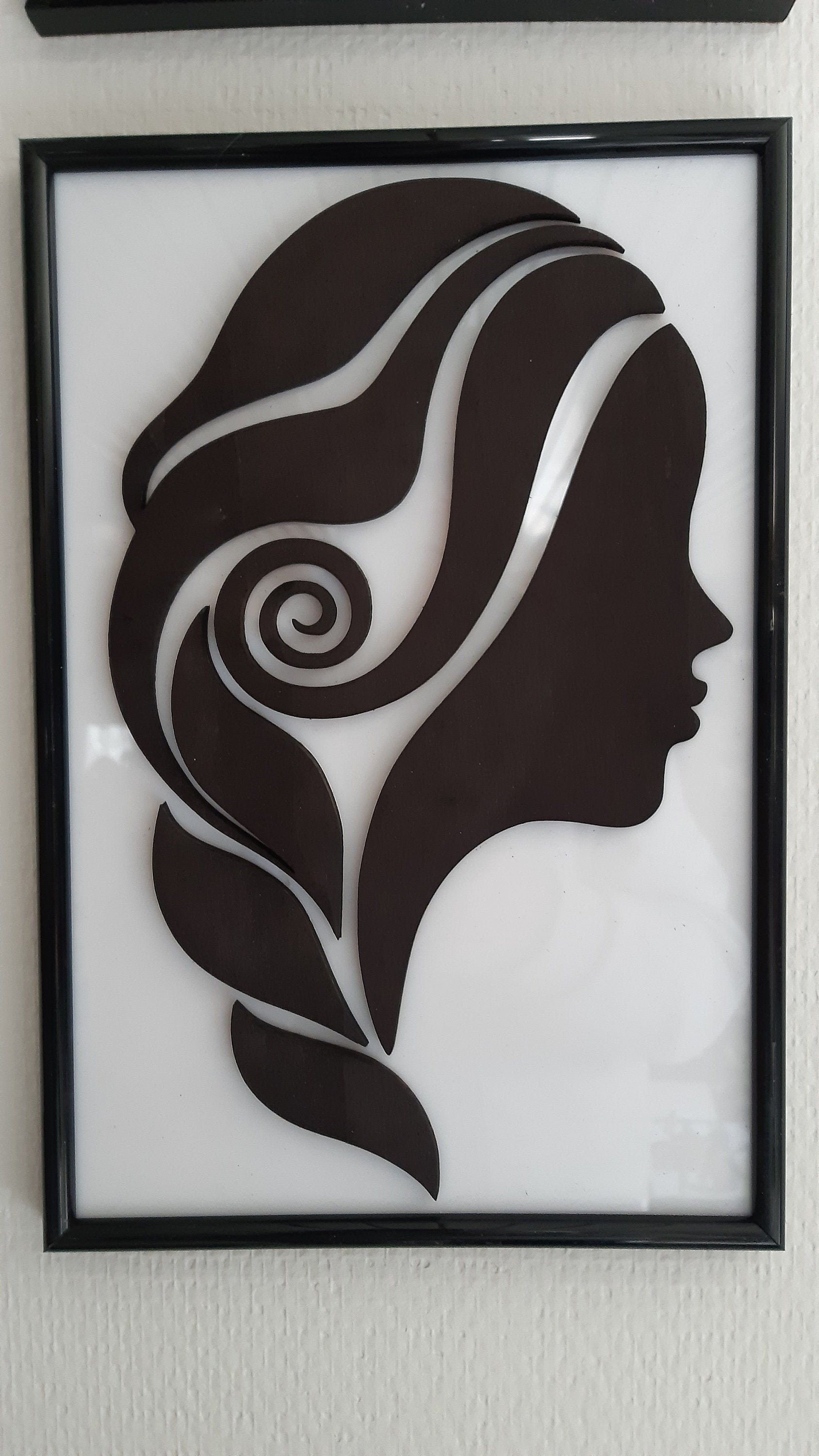 Décoration Cadre Mural ou à Poser, en Bois, Personnalisé Fait Main.