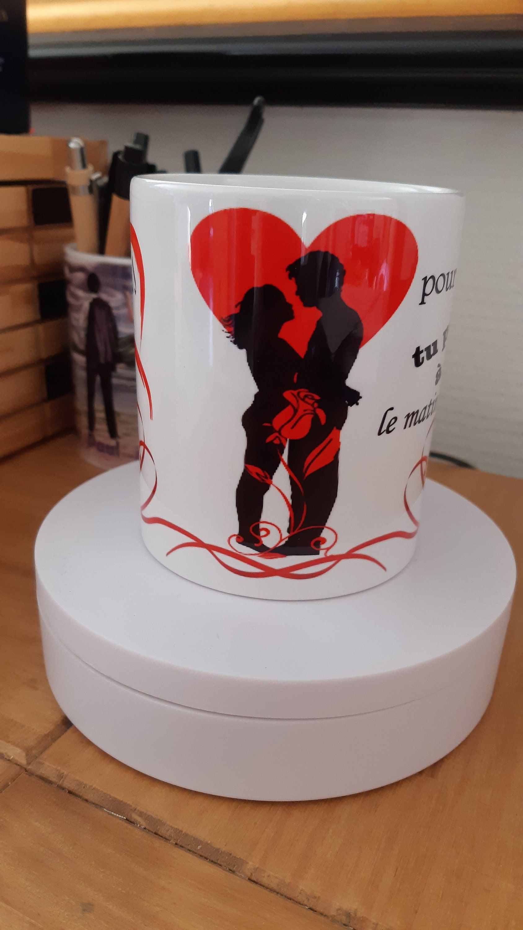 Mug Personnalisé Saint Valentin.