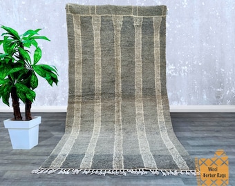Auténtica alfombra marroquí 5x9 - Alfombra Boujad - Alfombra Azilal 4.8 FT x 8.9 FT- Alfombra Boucherouite - Alfombra Beni ourain - Alfombra bereber - Alfombra Boujad