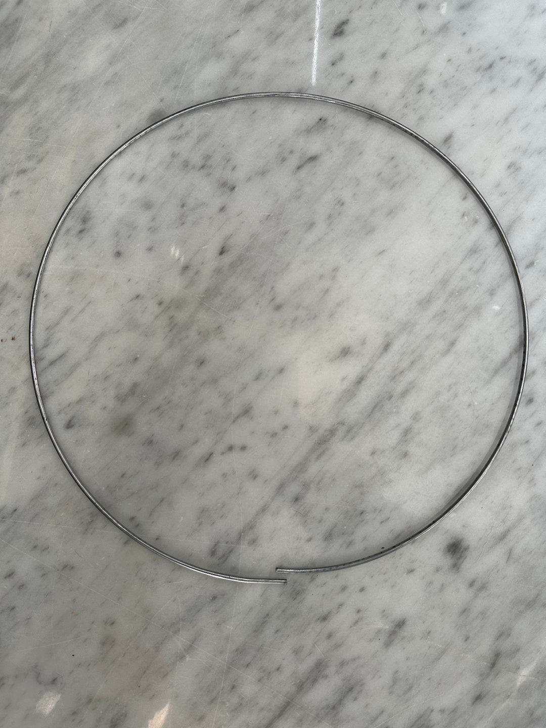 Ejglamos 12 Inch Galvanized Craft Rings, Wreath & Trellis Supplies - No ...