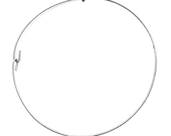 12 Inch Galvanized Craft Rings – Wreath Frame, Floral Hoop, Macrame Ring, Dreamcatcher (3 Pack)